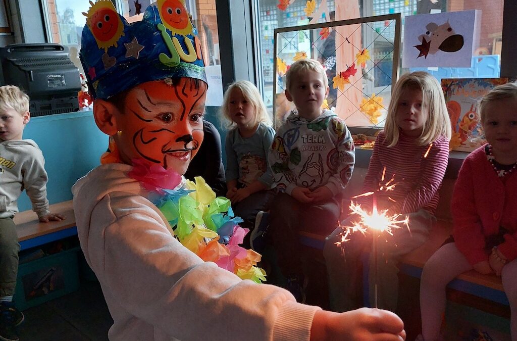 feest voor Junrey
