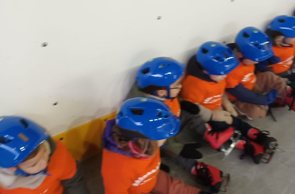 Wij gingen schaatsen!