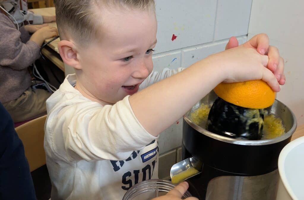 Hmmm, lekker fruitsap!