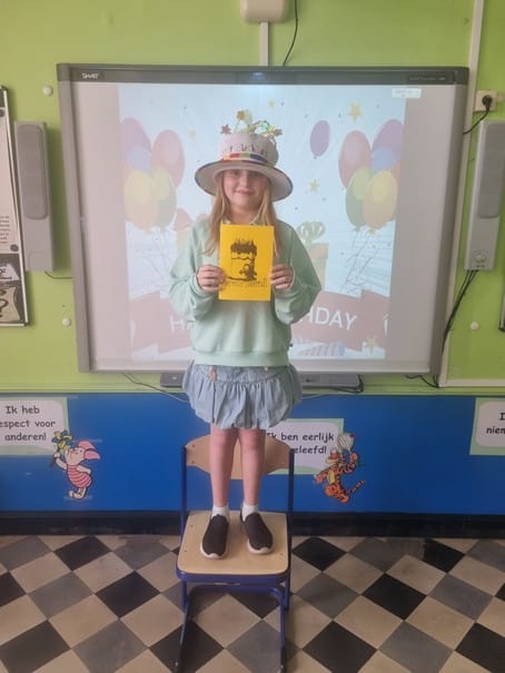 Hiep, hiep, hoera voor Ellie-Marthe!