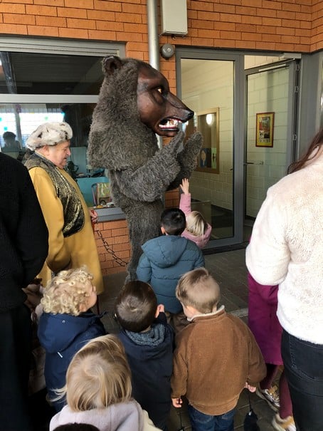 Beer van wichelen op bezoek!