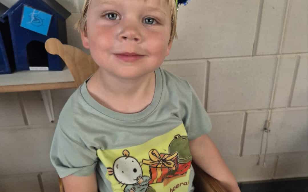Hiep, hiep, hoera voor Wouter!